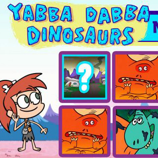 Yabba Dabba Dinosaurs: Matching Pairs