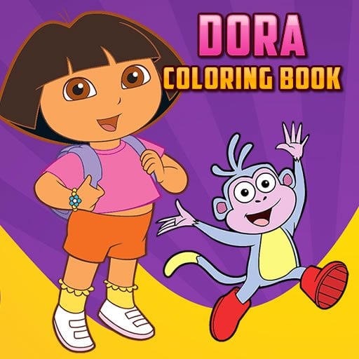 Dora Coloring Book