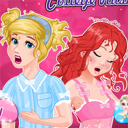 Ariel And Cinderella College Rush