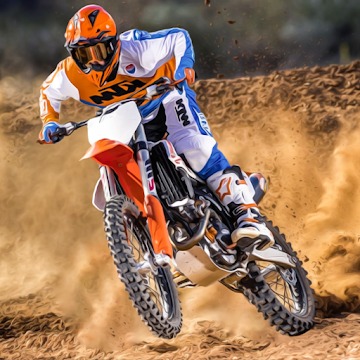 MSK Trial Dirt Bike Stunt