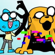 FNF vs Pibby Corrupted Gumball & Jake