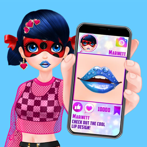 Cute Lip Design For Marinett